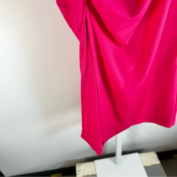 Sarin Mathews Womens One Shoulder Ruched Bodycon Dress. Size xs. - Picture 13 of 17